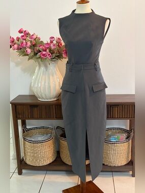 Commense * Sleeveless 2 Piece Tailored Skirt‎ & Top * Modern